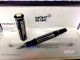 Perfect Replica AAA Montblanc Stainless Steel Clip Blue And Black Rollerball Special Edition Pen (2)_th.jpg